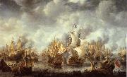 REMBRANDT Harmenszoon van Rijn The Battle of Ter Heide,10 August 1653 oil